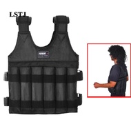 [Lstjj] 50kg Adjustable Weight Vest Adults Loading Weighted Vest Gym Fitness Training Weight Lifting