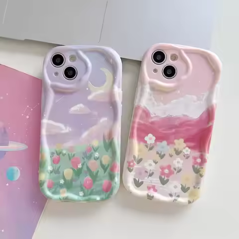 Gradual Scenery Casing For Google PIXEL 10 9 8 7 PRO XL 8A 7A PIXEL9 PIXEL8 PIXEL8A 5G Soft Luxury T