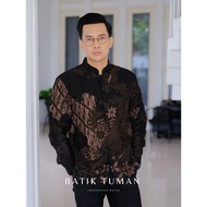 SABIAN MOCCA Muslim Men's Long Sleeve Shirt in Black Choco