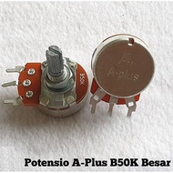 Large Mono Potentiometer - 50K 100K A-Plus