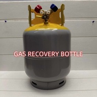 13.6KG/GAS RECOVERY BOTTLE/REFIL REFRIGERANT/DOUBLE VALVE/RED VAPOR/BLUE LIQUID/R134/R410/R22/R404/R