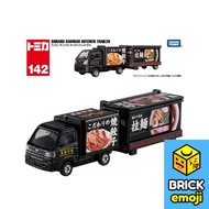 Long Tomica No.142 Subaru Sambar Kitchen Trailer (JP/CN) Đồ chơi mô hình xe hơi