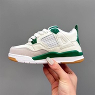 NK 4 Generation Trendy Shoes Retro Mid-help Casual Children's Shoes Basketball Shoes