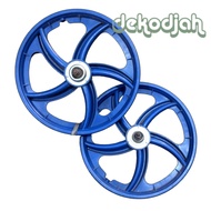 VELG RACING / BINTANG SEPEDA 18 MODEL KLEWANG SEPASANG DEPAN BELAKANG