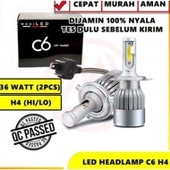 UPDATE LED Light Bulb type C6 socket h4 h11 hb3 9005 9006 hir2 9012 h16 cheap good - H7 New Stock