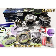 Combo CLASS 1 Jet 3MM Spec 53MM 56MM (EE667) Head block Crankshaft Ladung "GP RACING"