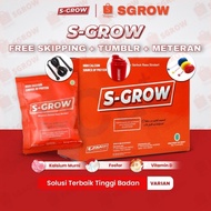 S-Grow Peninggi Badan High Calcium (Free Skipping + Meteran)