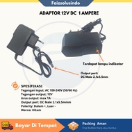 Dc Adapter 12v 1A in: 220V AC Power Supply 2.1x5.5mm LED Adapter