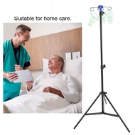 Medical.ann Portable IV Pole Drip Bag Stand Intravenous Foldable for Clinic Home Care