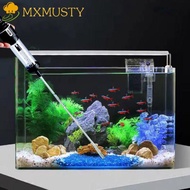 MXMUSTY Fish Tank Feces Suction Tool, Plastic Detachable Fish Feces Suction Pipe, Universal with Ext