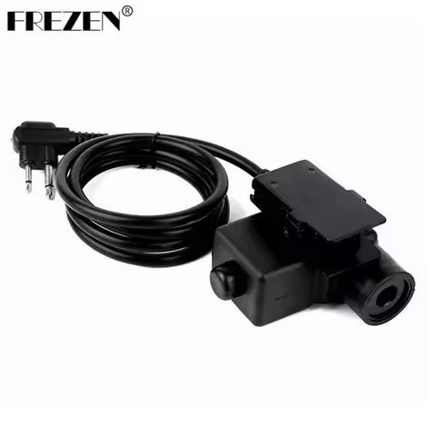 Adapter Z113 Standard Version U94 PTT Cable Plug Military For Motorola GP68 GP88 GP300 EP450 Walkie 