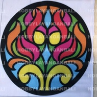 10 pcs kain layangan naga motif digital print sampul kepingan DM 20 30