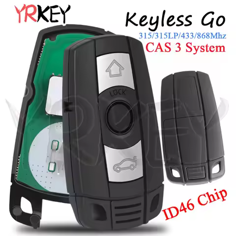 Keyless Go Car Remote Key For BMW CAS 3 System Z4 5/3 Series E87 E60 E61 E70 E89 X6 X5 E71 E72 ID46 