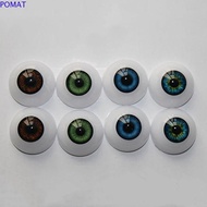 POMAT Reborn Doll Eyeball Dolls Accessories Puppet Making Fake Eyes Toy Eyes 24/22/20mm Animal Toy D
