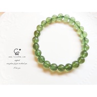 Green Apatite/Apatite/Crystal Bracelet/[Jingjing Workshop-love2hm]