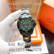 Rolex Submariner Green Disk Special Custom Edition with Poker Elements 40mm Mechanical Watch