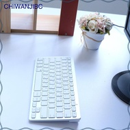 [chiwanjibc] Silver Korean 78 Keys Wireless Bluetooth Keyboard for Computer Stylish