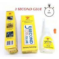 PRO🏠Rill 3 Second OK Super Glue / 3 Second Glue / Gam 3 saat / Gam 3 second