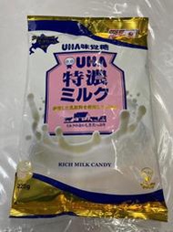 sns 古早味 進口食品 UNA 味覺糖 牛奶糖 特濃8.2牛奶糖 220公克 北海道 濃厚風味