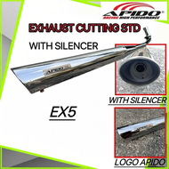 100% ORIGINAL APIDO EXHAUST CUTTING STANDARD RACING EX5 DREAM KRISS100 KRISS 110 WITH SILENCER