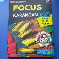 focus karangan reference book （spm kssm form 4•5）
