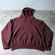 hoodie pria maroon by jemut shop