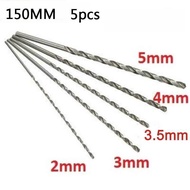 5Pcs Hss Drill Bit Jobber Drill Twist Drill High Steel Titanium Coated Drill
