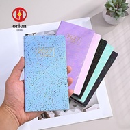 ORIEN A6 Planner Notebook, Multicolor Lined Pages 2027 Planner, Gifts Portable 2027 Weekly Planner D