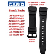 Genuine Casio AE-1000W / AE-1100W Replacement Parts - BAND/RESIN