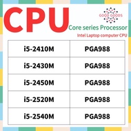 i5-2410M i5-2430M i5-2450M i5-2520M i5-2540M INTEL Core i5 series Laptop computer CPU PGA988