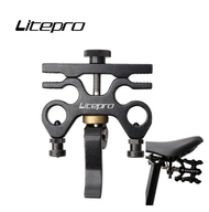 Litepro Folding Bike Pedal Quick Release Device Aluminum Alloy QR Pedal Placement Buckle For Brompton Bicycle