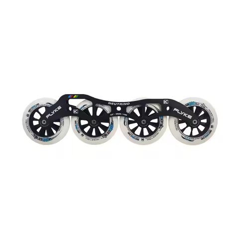 Flyke NEUTRINO 4 wheels inline speed skates frame 4X110 4X100 4X90 Chassis MPC Black Magic XXFirm MA
