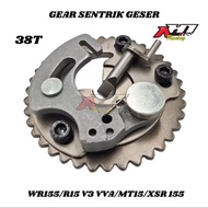 TIMING GEAR R15 NEW VVA V3 V4 - WR 155 - XSR - VIXION R 155 - MT15 - R15 M 38T AH1 RACING