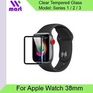 Smart Watch 38mm Tempered Glass Full Screen Protector Compatible iWatch 38mm Series 1 / 2 / 3