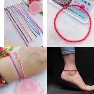 Lucky 7 size String bracelet or anklets jewelry