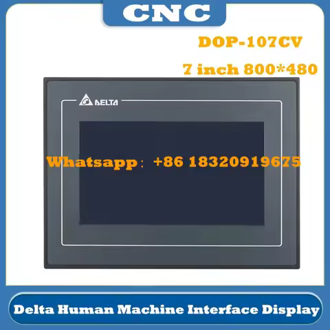 CNC Laest 7'' Inch Delta DOP-107CV HMI Touch Screen Human Machine Interface Display Replace MK070E-3