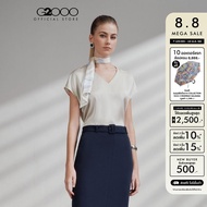 G2000 เสื้อเบลาส์สำหรับผู้หญิง Regular Fit ทรง Regular Fit รุ่น 5124166111 สีเบจ