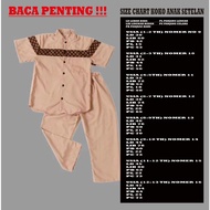 KEMEJA Koko Boys Latest 2025 Stlan Little Children Muslim Koko Boys Premium Sturdy Suit Children Boy