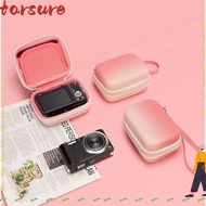 TARSURE Digital Camera Bag, Mini PU Hard  Cover, Anti-shock Water-Resistant Camera Accessories for  