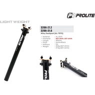 PROLITE ;LIGHTWEIGHT AL-7075 SEATPOST 27.2MM,31.6MM(3206)