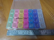 28格藥盒 攜帶型 Portable  Pill Box