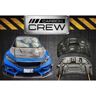 CIVIC FC/FK7/FK8 FRONT VARIS AND JS RACING CARBON BONNET