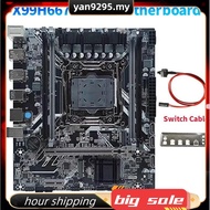 X99H667 DDR4 Motherboard H81/B85 Chip LGA 2011-.2 NVME Gigabit Ethernet X99 Gaming Motherboard Suppo
