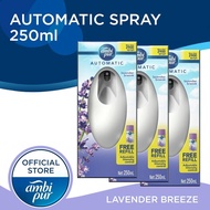 [Bundle of 3] Ambi Pur Instantmatic Automatic Spray Lavender Breeze 250ml
