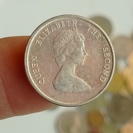 Inggris karibia teritori 10 cent 2000 koin asing