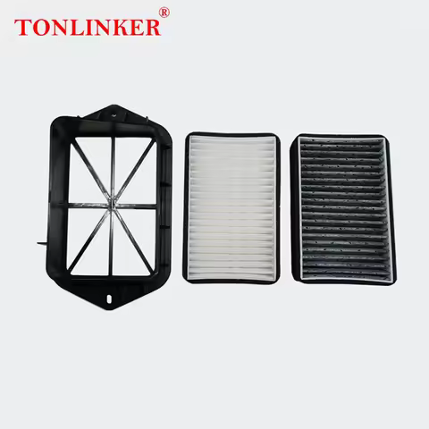 TONLINKER 2 Holes Air Filter For Vw Beetle A5 Jetta6 Sharan Tiguan NF For Audi Q3 8U For SEAT Alhamb