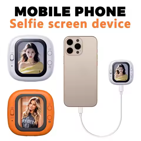 New Smartphone Selfie Screen-Sharing Device, Wired Screen Projector, Mini Magnetic Screen Projector,