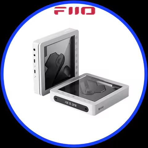 Fiio Dm13 Multifunctional Portable Stereo Cd Player With Long-Lasting Battery, Supports Usb Ripping,