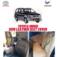 Semi Leather Seat Cover TOYOTA Seat unser Cover With Logo High Quality 1 Year Warranty Semi Leatherv