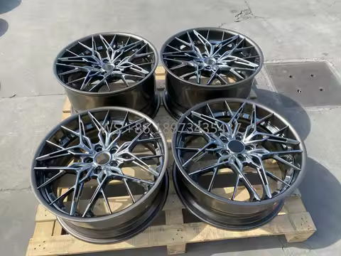 Lightweight Deep Concave Wheels 16-24 Inch 2-Piece Forged Aluminum 5x98-5x120 Multi Spoke Rim